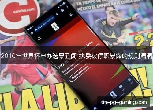 2010年世界杯申办选票丑闻 执委被停职暴露的规则漏洞